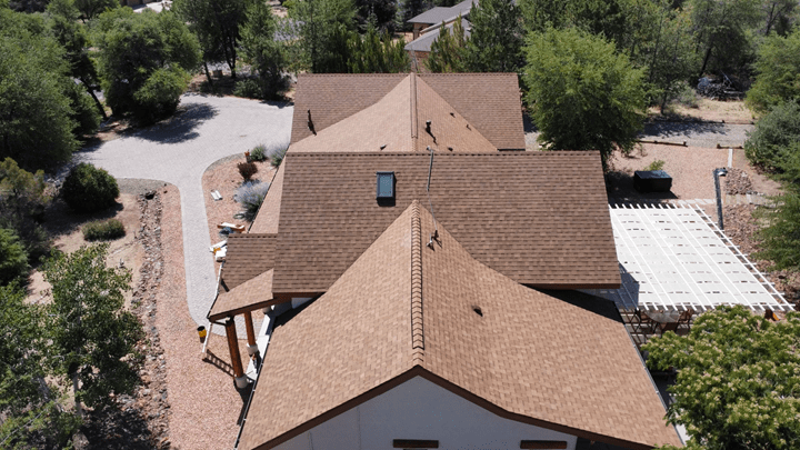 Roof repair and installation work