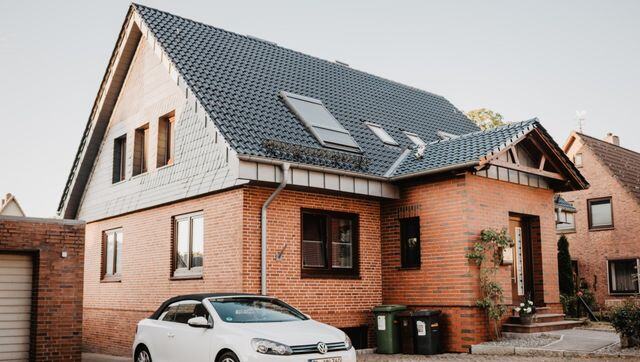 gray roof of home