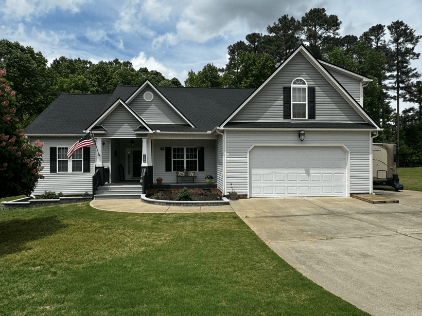 exterior of residential home